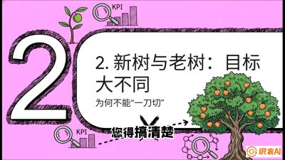 第3节：【春肥策略】开春底肥：新树&ldquo;扩版图&rdquo;，老树&ldquo;点引擎&rdquo;，课程：《柑橘底肥&ldquo;翻身账&rdquo;：从改土到高产的实战全书》