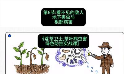 第06节：看不见的敌人&mdash;&mdash;地下害虫与根部病害，课程：《茗茶卫士&mdash;&mdash;茶叶病虫害绿色防控实战课》#识农AI